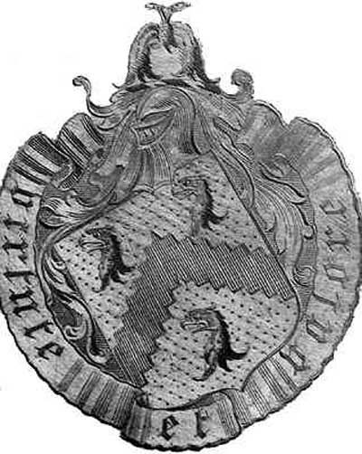 Monahan Family Crest. Lisbanoe JACKSON Crest