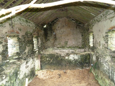 Inside stable at Cavananore