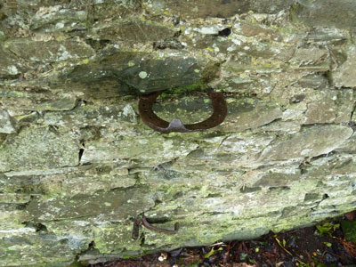 Horseshoe in Wall