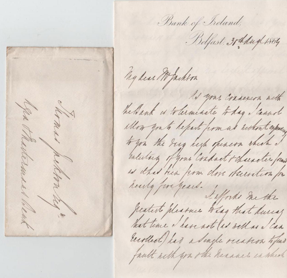1864 Letter to TJ