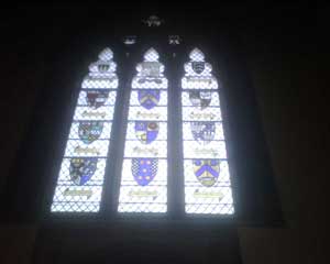 Oliver in Armagh cathedral