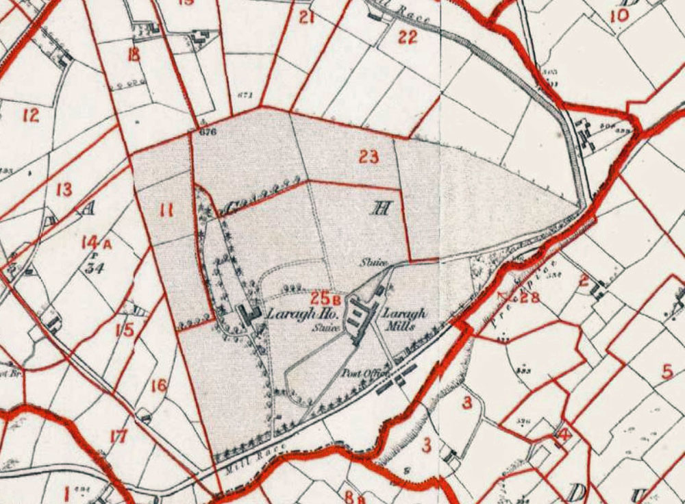 Laragh map done for Griffiths