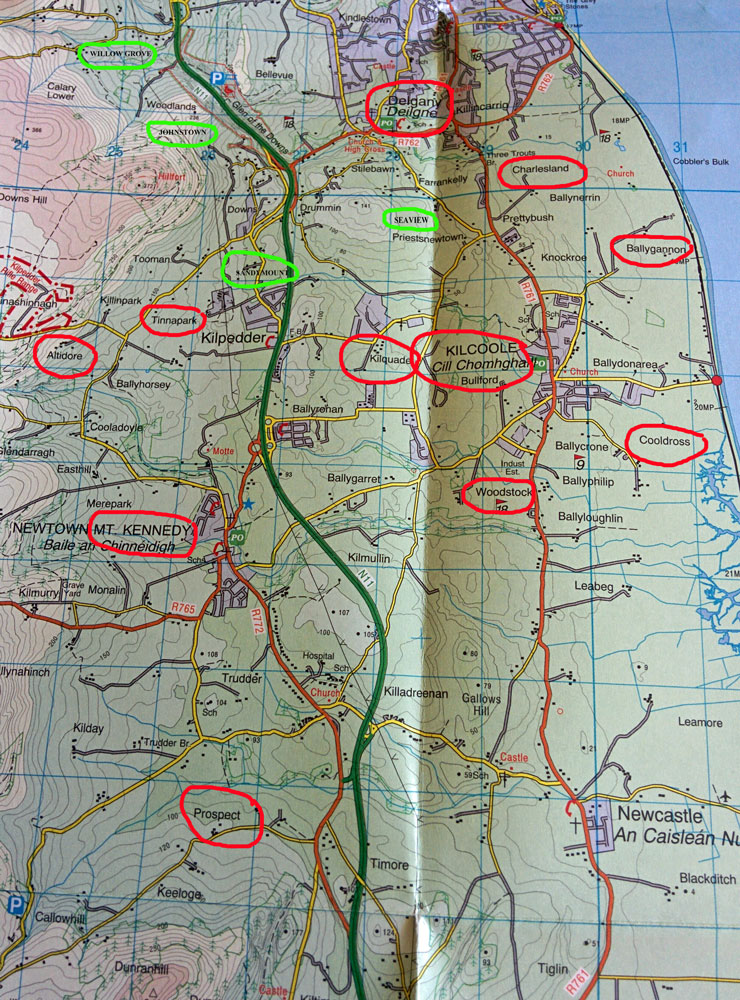 Delgany to NewtownKennedy